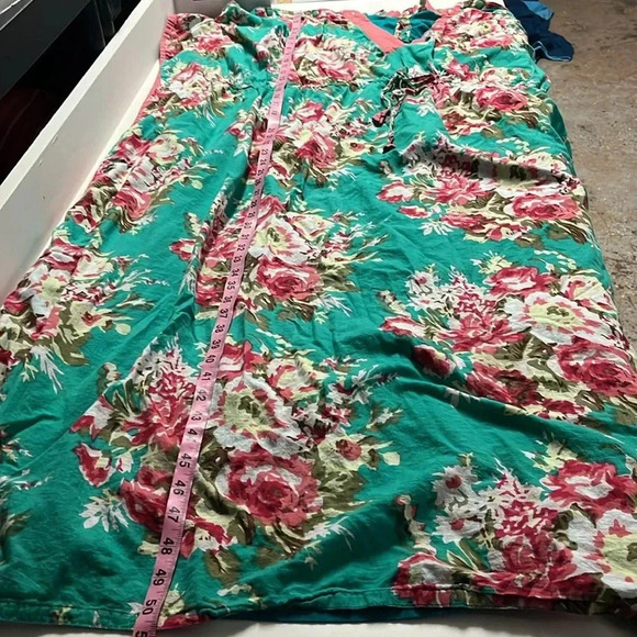 Imperfect handmade dress floral plus size button down back dress size 2X 3X ? - Picture 8 of 14